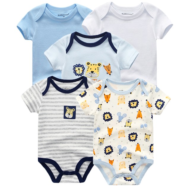 Baby Jumpsuit Daily Onesies Set (Set of 5)